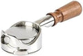 Hollowed Out 58mm Bottomless Portafilter，Compatible For Gaggia，Espresso Machine Barista Accessory(S walnut wood) by Unknown