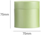 FSSTUD Empty Matcha Tin Container Loose Leaf Tea Storage Canister Metal Airtight Spice Jar Small Round Powder Tin Can Coffee Bean Organizer Canister with Lid for Home Kitchen - Image 3