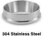 51.6mm Elasticity Adjustable With Scale Lines Stainless Steel Coffee Tamper，Compatible For La Pavoni，replacement Espresso Accessory(Dosing ring) - Image 2