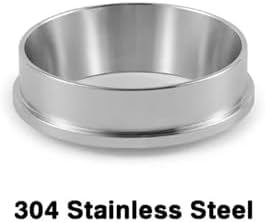 51.6mm Elasticity Adjustable With Scale Lines Stainless Steel Coffee Tamper，Compatible For La Pavoni，replacement Espresso Accessory(Dosing ring) - Image 2