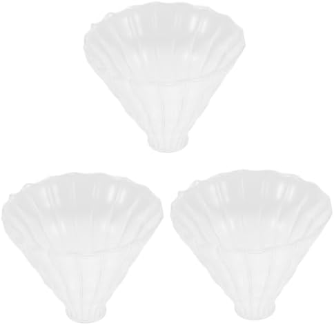 POPETPOP 6pcs High-temperature Glass Coffee Strainer Filters Dripper Funnel Elegant for Pot Cup by POPETPOP