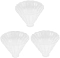 POPETPOP 6pcs High-temperature Glass Coffee Strainer Filters Dripper Funnel Elegant for Pot Cup by POPETPOP
