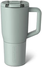 BrüMate Müv - 25oz 100% Leak Proof Insulated Coffee Mug with Handle & Lid - Stainless Steel Coffee Travel Mug - Double Walled Coffee Cup (Sage) by Br%C3%BCMate