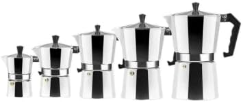 Aluminum Moka Pot 50-600ml Stovetop Espresso Maker Italian Latte - Image 3