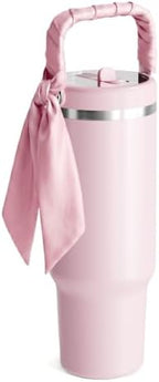 Fjbottle WrapSip 40 oz Insulated Tumbler with Flip Straw and Handle by FJbottle