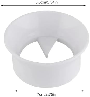 Coffee Tamper for Pot Rotary Powder Dosing Ring Coffee Distributor Leveler Espresso Tools Kitchen Supplies Dosing Funnel 54mm(Medium White) - Image 2