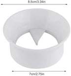 Coffee Tamper for Pot Rotary Powder Dosing Ring Coffee Distributor Leveler Espresso Tools Kitchen Accessories Dosing Funnel 54mm(Medium White) - Image 2