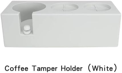 57mm 57.5mm Constant Pressure Elasticity Coffee Tamper Distributor Tool，Compatible For Lelit，Replacement Espresso Machine Accessory(57.5mm,Tamper Holder white) - Image 2