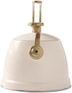 2-Quart Cream Stainless Steel Whistling Stovetop Tea Kettle - Image 5