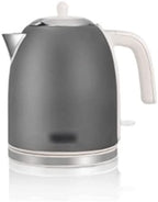 Electric Kettle 1l/35oz Electric Kettle Stainless Steel Water Kettle Vintage Hot Water Boiler Fast Boil Auto Shutoff Boil Dry Protection Portable by Rieort