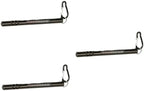HANABASS 3pcs Stream Thermometer Fishing Tool Temperature Stick for Fly Fishing Case Clip by HANABASS