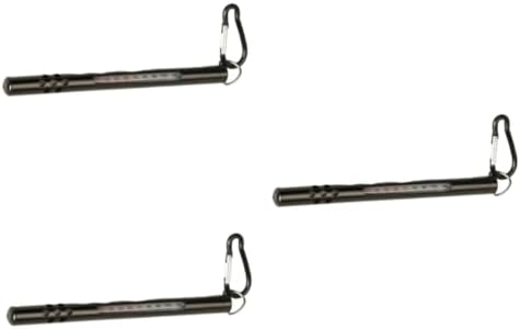 HANABASS 3pcs Stream Thermometer Fishing Tool Temperature Stick for Fly Fishing Case Clip by HANABASS