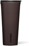 Corkcicle Insulated Tumbler with Sliding Lid, 24 oz, Cacao by Corkcicle