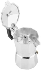 Aluminum Moka Pot 50-450ml Stovetop Espresso Maker Home Office Use - Image 7