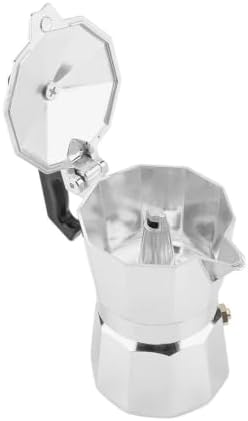 Aluminum Moka Pot 50-450ml Stovetop Espresso Maker Home Office Use - Image 7