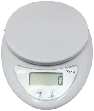 Electronic Scale, 1pc 5kg LED Portable Digital Scale Scales Food Balance Measuring Weight Kitchen Electronic Small Weighing in Grams,for Meal Prep, Baking and Cooking - Image 6