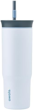 Owala Tumbler Stainless Steel Water Bottle 24 oz The Great Blue by Unknown