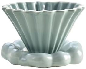 Coffee Filter Cloud Conical Ceramic Small Origami Hand Made Funnel Cup Accessories(Color 6) by Unknown