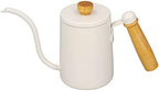 Gooseneck 20 Oz Pour Over Coffee Kettle (White) - Image 4