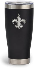 The Memory Company Officially Licensed 20oz Tumbler Etched, New Orleans Saints by TheMemoryCompany