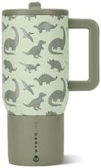HydroJug Traveler 20oz Kids Insulated Tumbler with Handle, Dinosaur by Hydrojug