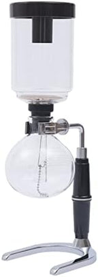 Siphon Syphon Coffee Maker Tabletop Glass Siphon Pot Syphon Coffee Maker Siphon Vacuum Coffee Maker Black (3 Cups(360ml)) - Image 5