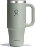 Hydro Flask Coffee Travel Tumbler Mug – Insulated Stainless Steel, Leak Resistant Hot & Iced Coffee Cup 24 Oz Agave Green by Unknown