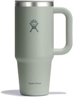 Hydro Flask Coffee Travel Tumbler Mug – Insulated Stainless Steel, Leak Resistant Hot & Iced Coffee Cup 24 Oz Agave Green by Unknown