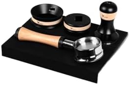 58mm Espresso Bottomless Portafilter With Espresso Tamper/Coffee Distributor Barista Coffee Accessories, Compatible With Muvna, Compatible With V Series(5-piece set) by Unknown