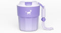 CHEERFUL GOAT Ceramic Lined Coffee Mug – Stainless Steel Travel insulated Tumbler with Ceramic Liner, with lid, 10oz Leak proof Cup for Hot and Cold Water Coffee at Home, Office, or On the Go (Purple) by CheerfulGoat