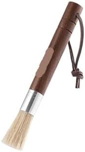 Coffee Grinder Cleaning Brush Accessories For Kitchen Tool Wood Handle(1pcs walnut) by Unknown