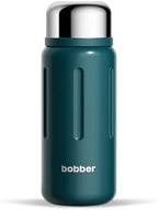 BOBBER 46 oz Stainless Steel Thermo Flask with Removable Tea Infuser – Keeps Hot 45 Hours, Cold 65 Hours – BPA-Free, Dishwasher Safe, Leak-Proof Vacuum Insulated Water Bottle (Deep Teal) by Bobber