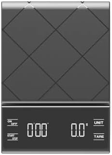 3kg/0.1g Digital Kitchen Weight Grams Electronic Balance Precision Coffee Scale Portable with Timer Food Espresso Tools by Unknown