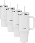 Contigo Streeterville 40oz Tumbler, Stainless Steel Vacuum Insulated, Leak-Proof, Cold for 29 Hours, Salt (Pack of 4) by Contigo