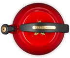 Le Creuset Enamel on Steel Cloche Kettle, 2.2 qt., Cerise/Gold Star - Image 4