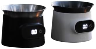 2-in-1 Espresso Scale with Stainless Steel Dosing Cup, Display by LMRXOFE