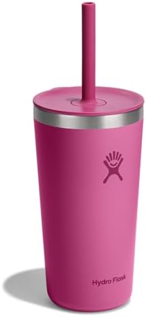 Hydro Flask All Around Tumbler Straw Lid, Insulated Travel Mug, Stainless Steel Coffee Cup 20 Oz Reef - Image 2