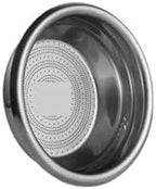 Precision High Extraction Espresso Basket Filter,Micro Sieve With 304 Stainless Steel For 51/54 / 58mm(58mm 18g Silver) by Unknown