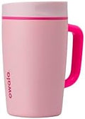 Owala SmoothSip Slider Stainless Steel Insulated Travel Mug with Handle, 100% Leak Proof, For Hot and Cold Drinks, Travel Friendly with Sliding Lock Lid, 12oz, BPA Free, Leak Proof, Pucker Up by Unknown