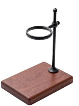 Coffee Dripper Stand with Wooden Base Countertop Pour over Coffee Station with Adjustable Bracket Minimalist Dripper Holder for Cafes, Style by Unknown