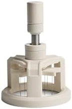 Adjustable Even Coffee Stirring Distribution Tool Rotatable Espresso Hand Tampers 51/54/58mm Coffee Distributor，Easy Clean(58mm white) by Unknown