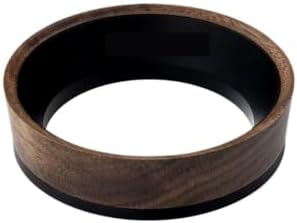 Coffee Dosing Ring Magnetic 51MM 53MM 58MM Espresso Accessories Barista Funnel Tool Coffeeware(58mm Black) by Unknown