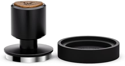 IKAPE Espresso Tamper,58.35mm V4 Impact Coffee Tamper with Sound Feedback, Features 15lb/30lb Interchangeable Springs,Tamper with Triple-Spring System, Fits 58.35mm Portafilters by IKAPE