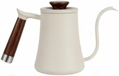 Gooseneck Kettle Pour Over Coffee Maker, White, 16oz/0.6L by Unconstrainedbydefinitions