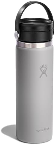 Hydro Flask Flex Sip Coffee Tumbler – Insulated Stainless Steel, Non Spill, Leak Proof Travel Coffee Cup 20 Oz Birch Gray - Image 2