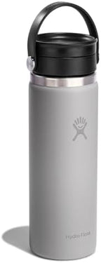 Hydro Flask Flex Sip Coffee Tumbler – Insulated Stainless Steel, Non Spill, Leak Proof Travel Coffee Cup 20 Oz Birch Gray - Image 2