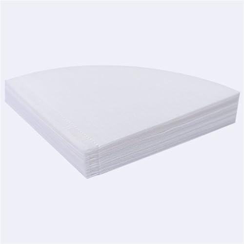 500 Pcs Conical Wood Pulp Filter Paper – Hand-Brewed Coffee Drip Sheets for Household Cafes(White) - Image 2