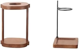 Coffee Dripper Stand, Holder, Cafe Accessory Station, Wooden Pour Over For(Color 02) - Image 3