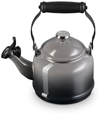 Le Creuset Demi Kettle (1.25 qt.) and 2 Mugs (14 oz. each), Oyster - Image 3
