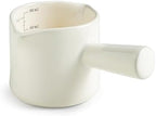 YHOSSEUN YHOJOY Espresso Measuring Cup, Ceramic Espresso Cup Double Spouts Expresso Shots Cup with Handle, Espresso Accessories, 3 Oz/ 90 Ml by YHOSSEUN